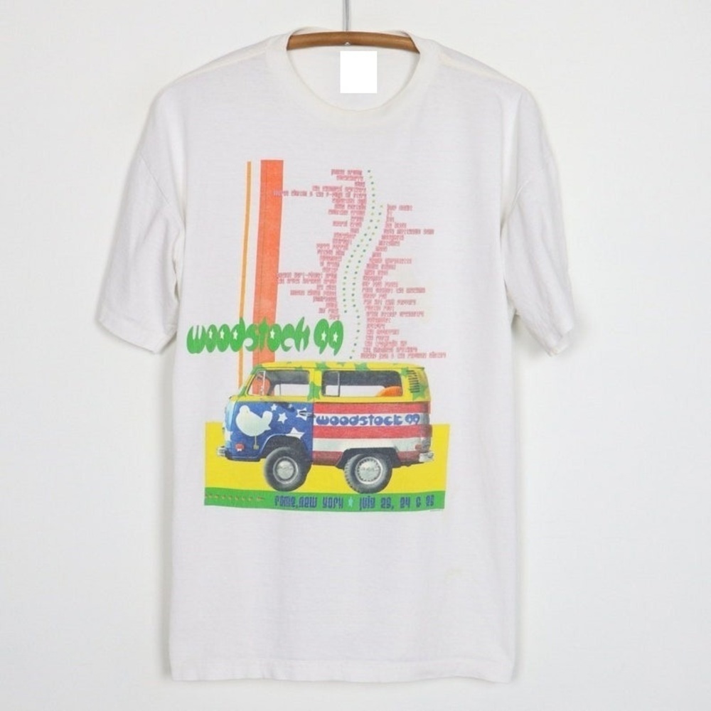 Retro 1999 Woodstock Concert Shirt